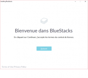 Installation de l'émulateur Android Bluestacks
