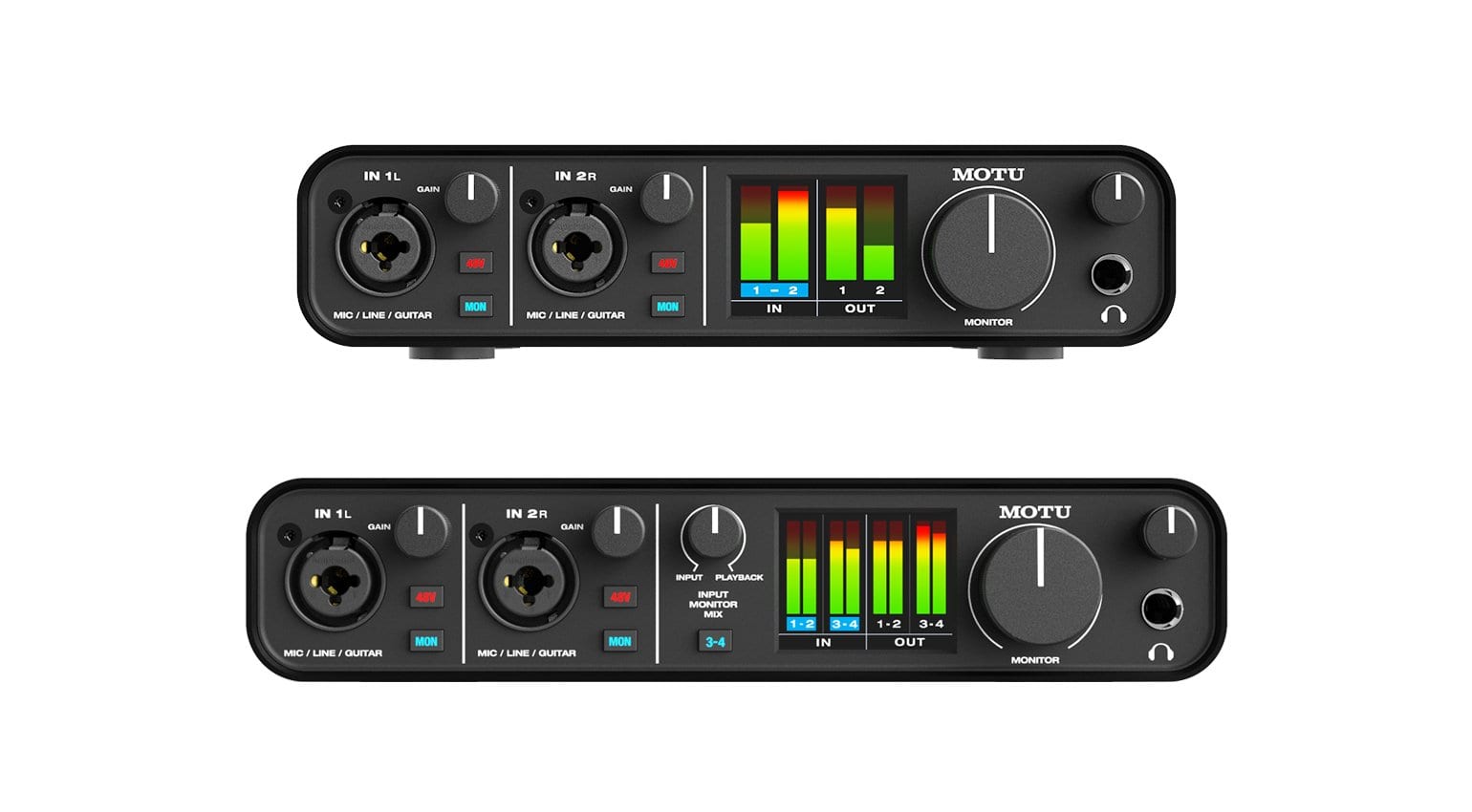 Carte son Motu M2 avec XLR et USB