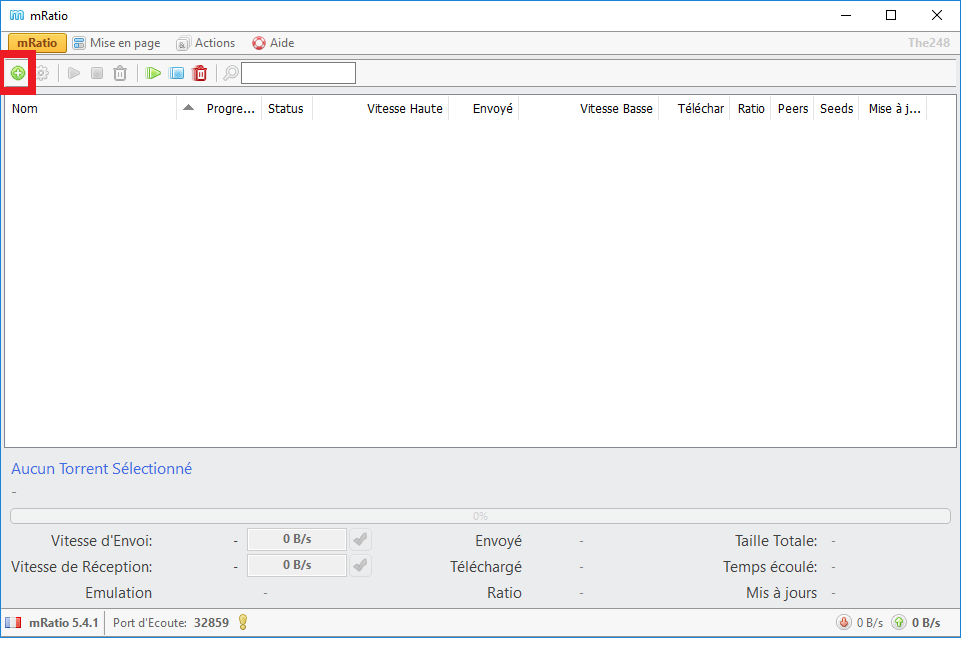 importation mtorrent ratiomaster