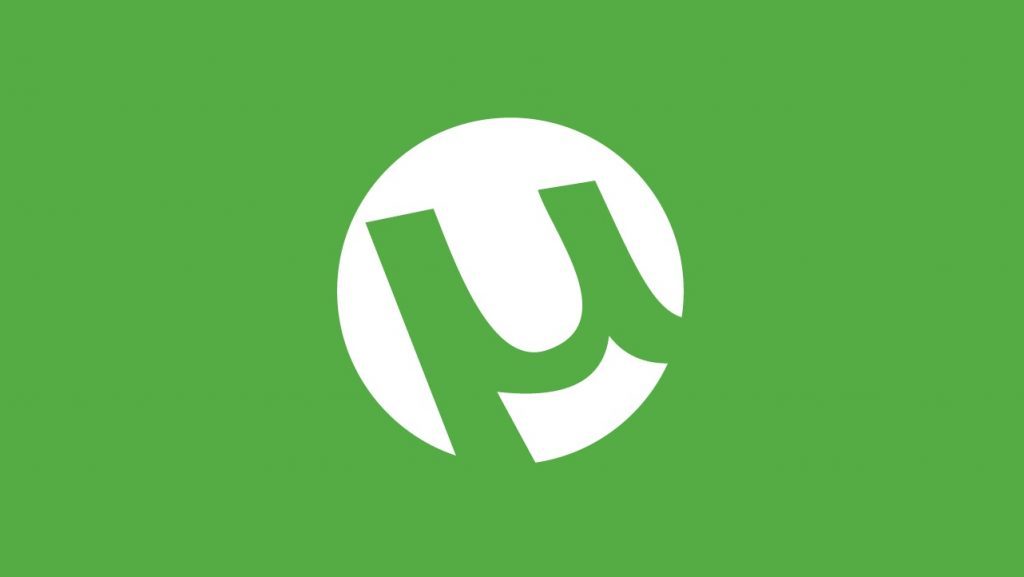Logo de uTorrent, client de téléchargement Bitorrent,