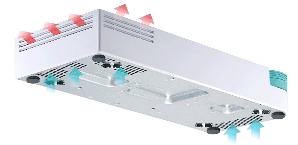 NAS QNAP connecté en 10 Gigabit Ethernet