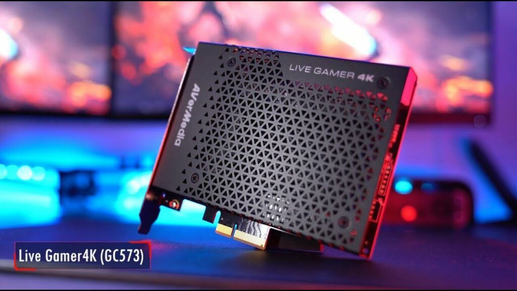 Boîtier d’acquisition vidéo en PCI Liver Gamer 4K d'Avermedia