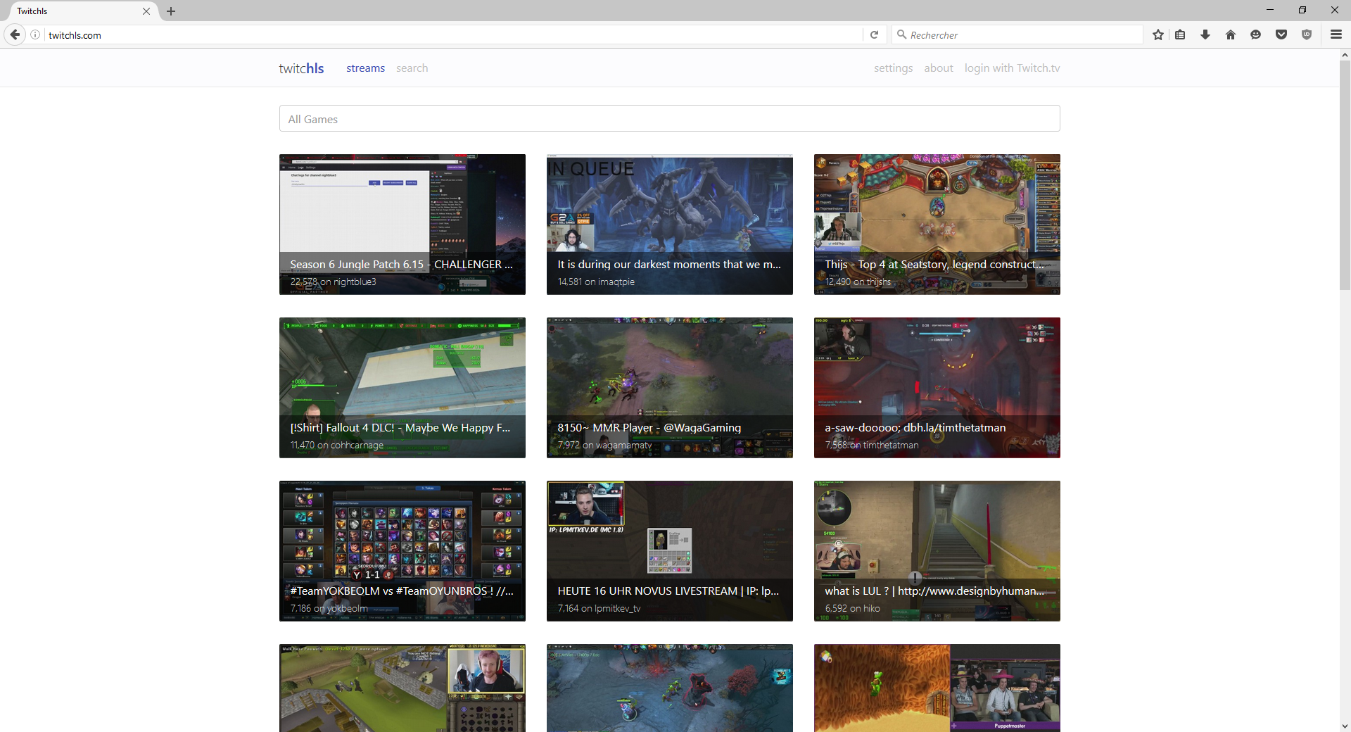 twitchls