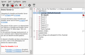 Mumble est simple et fonctionne sur Windows, Mac et Linux