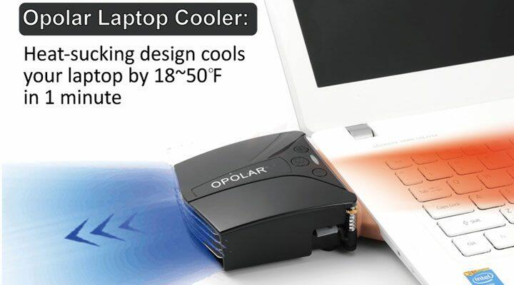Rallonger la vie de votre PC Portable, tout en augmentant ses performances ! 6 opolar lc06 laptop cooler