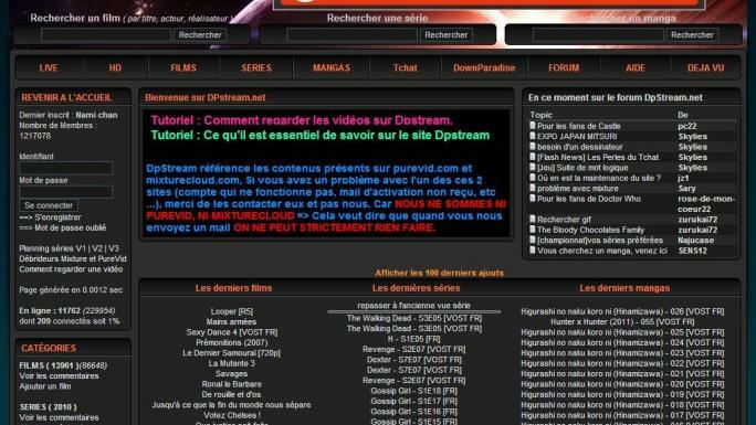 Un top site de streaming populaire