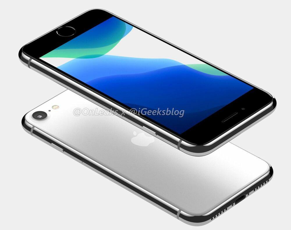 Rendu iPhone SE 2020