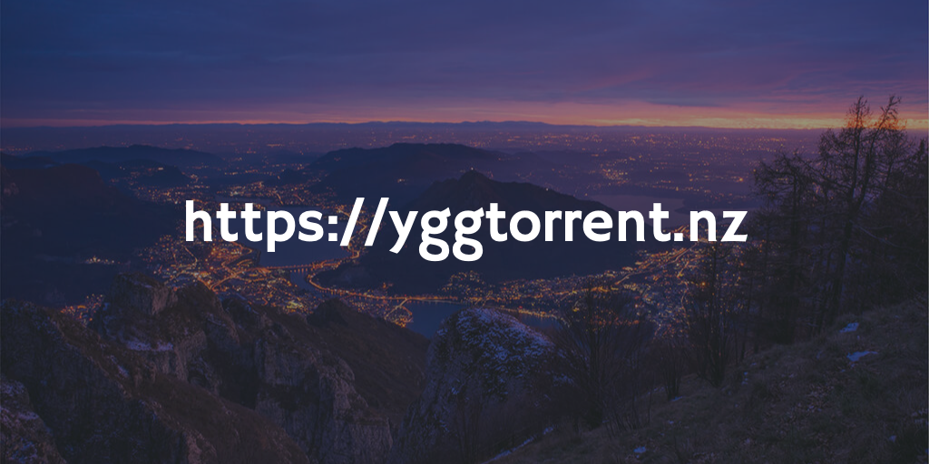 Quelle est l'adresse 2021 officielle du site Yggtorrent ?