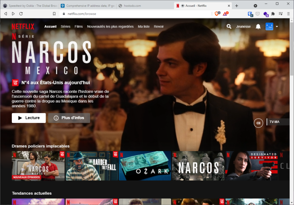 Netflix US par VPN avec iTOP