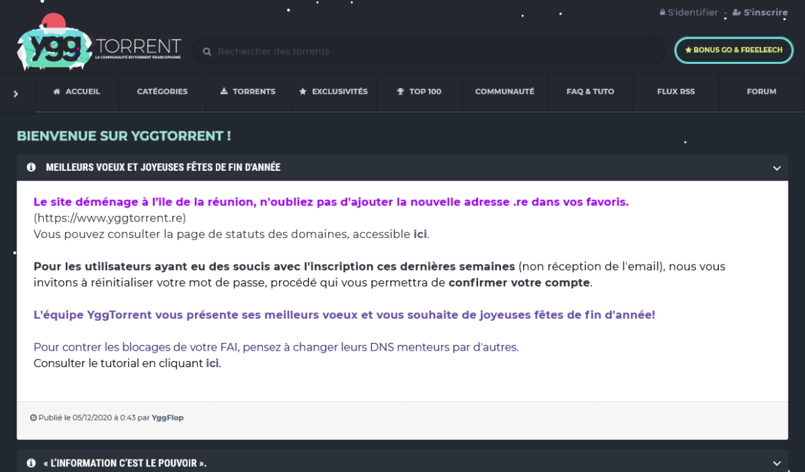 Tout savoir sur YggTorrent informations et adresse officielle (2024)