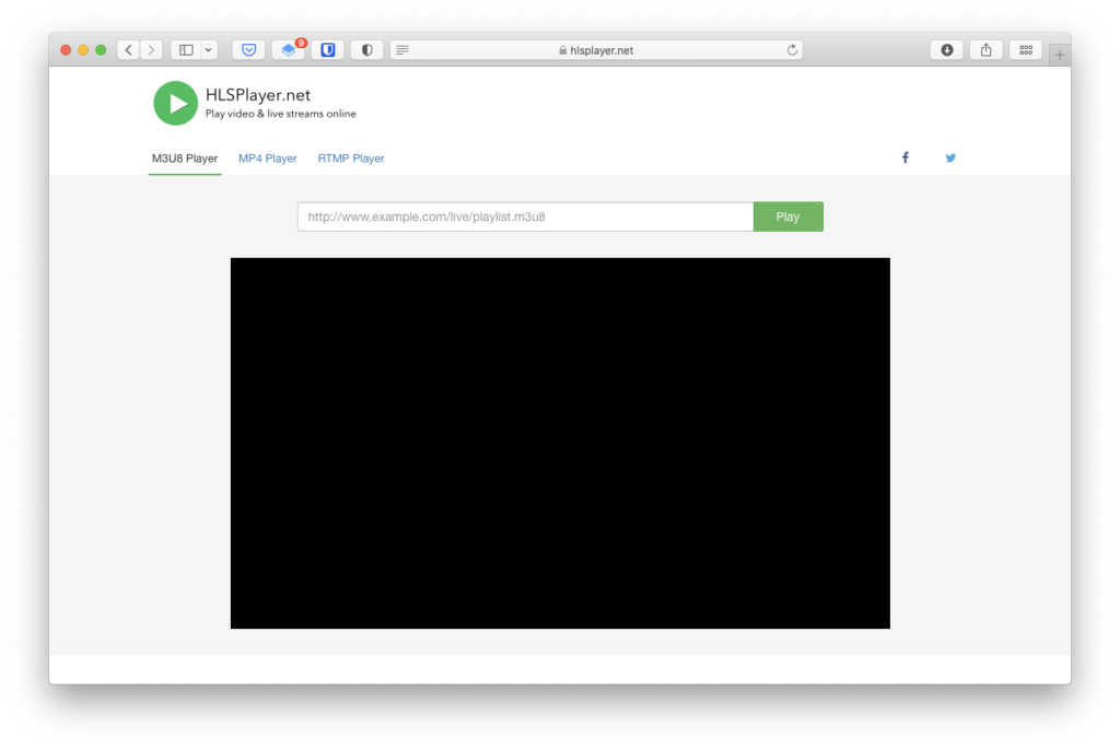 Lecteur HLS pour HLSPlayer avec Antenne Réunion